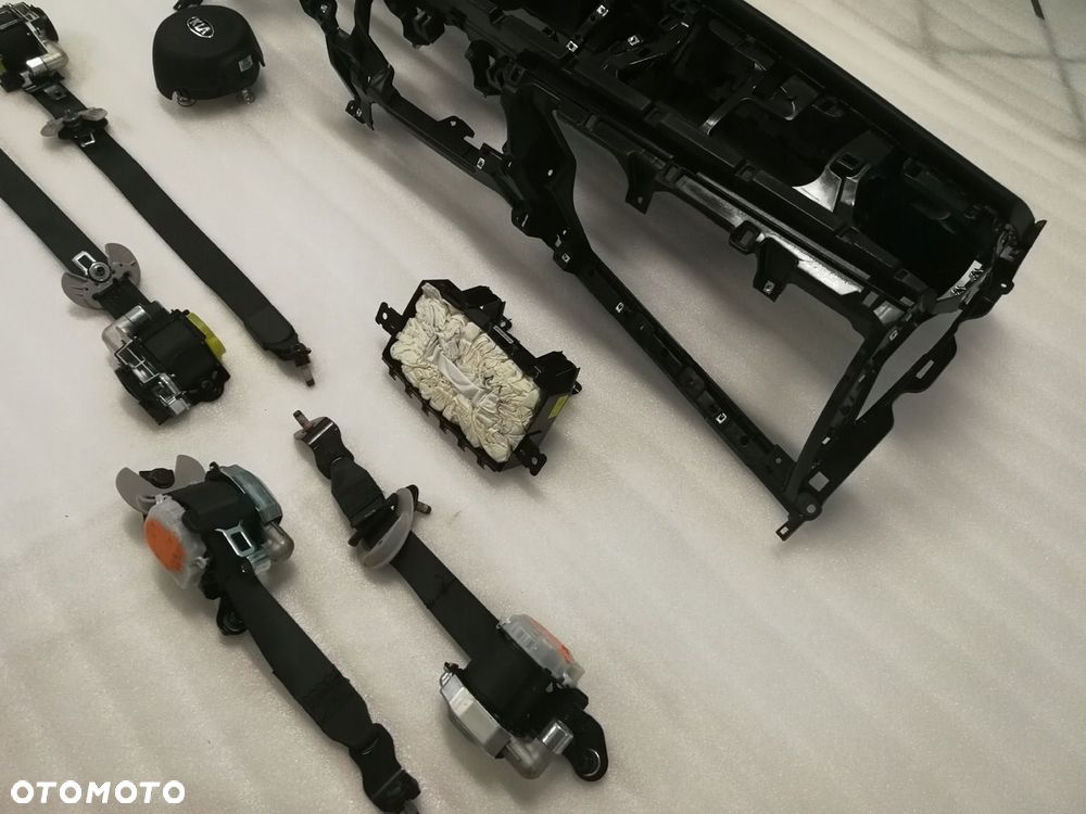 KIA RIO DESKA KONSOLA KOKPIT PODUSZKI AIRBAG - 3
