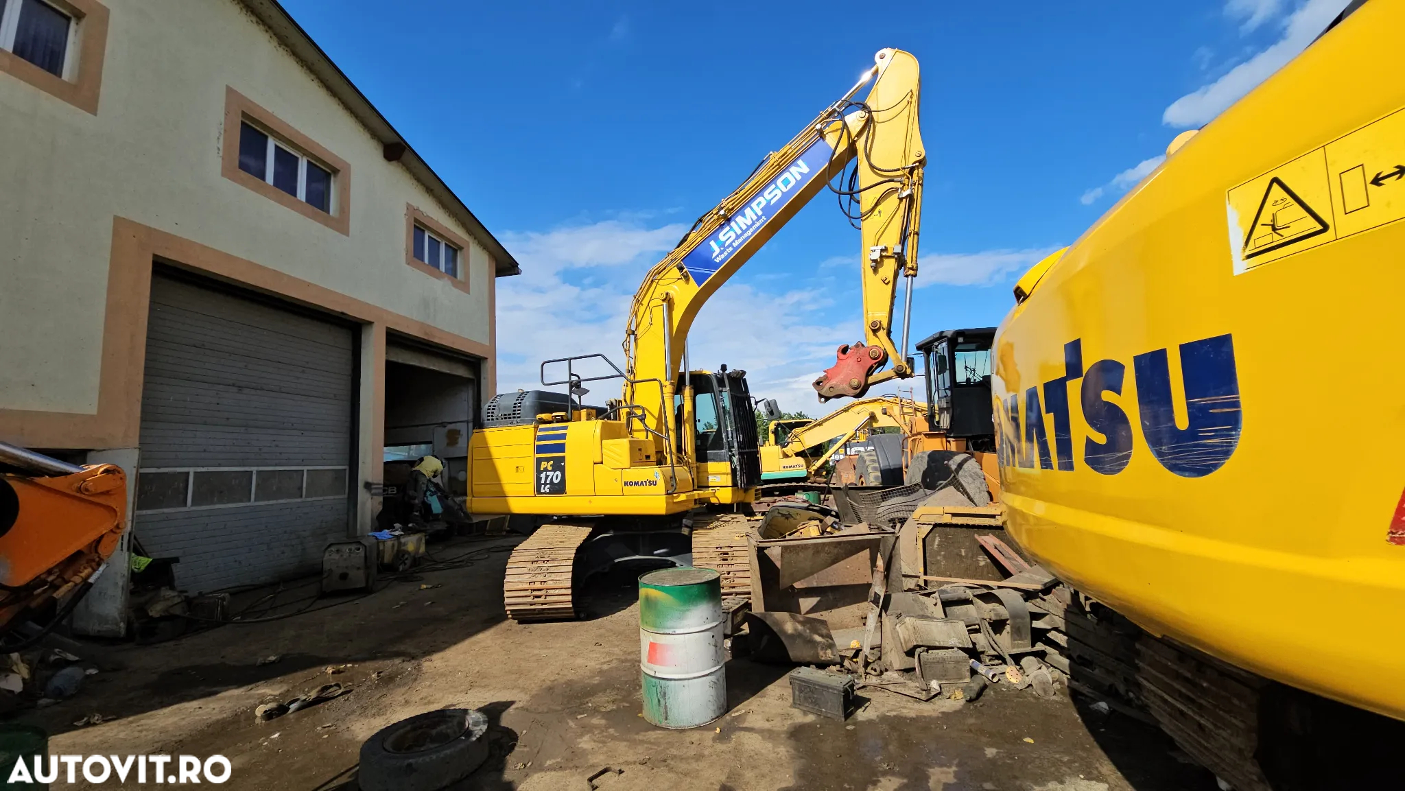 Komatsu PC 170 LC Excavator pe șenile - 11