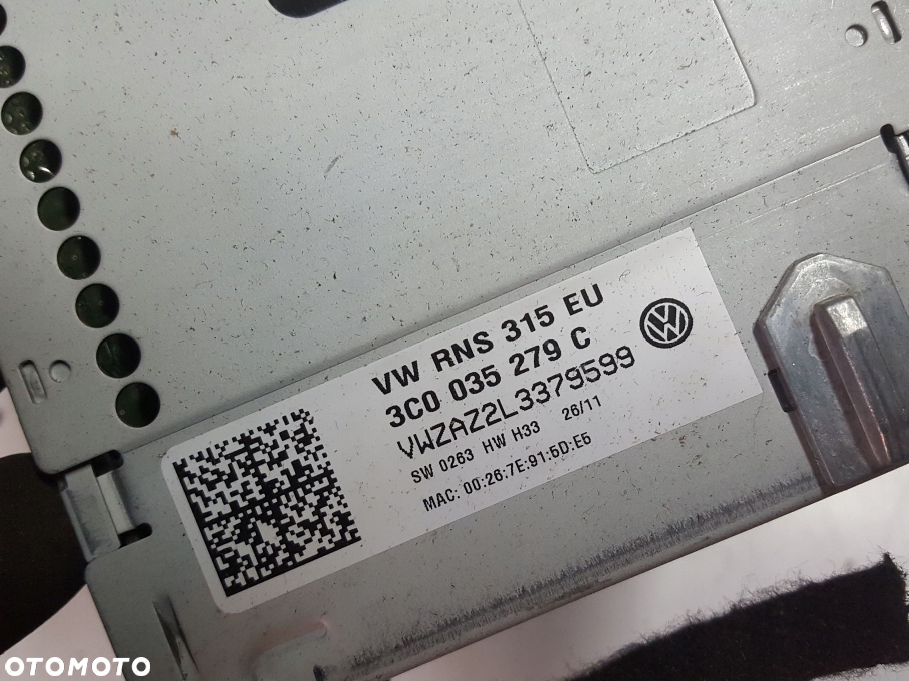 VW PASSAT CC PASSAT B7 RADIO NAWIGACJA 3C0035279C - 4