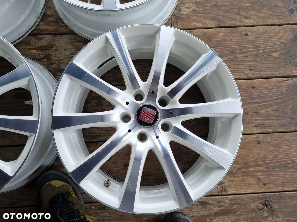 AUDI A4 B7,VW TIGUAN,PASSAT,SKODA KAROQ,SEAT,CUPRA  7,5x17 ET35 5X112 bdb stan - 6