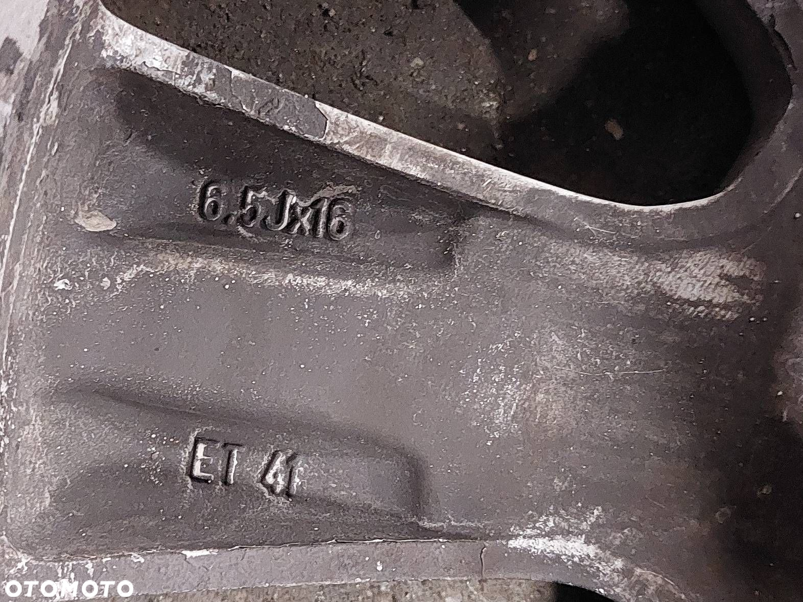 FELGA ALUMINIOWA 4 SZT KOMPLET 5x110 6,5Jx16 ET41 FI65,1 OPEL VECTRA C - 3