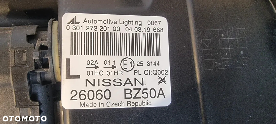 Lampa przód prawa lewa NISSAN NV400 - 8