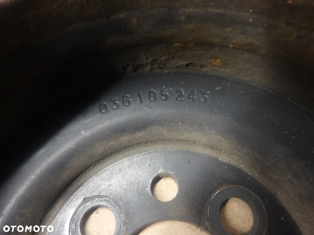 PASSAT CC 2.0TDI KOŁO PASOWE WAŁU 03G105243 - 5