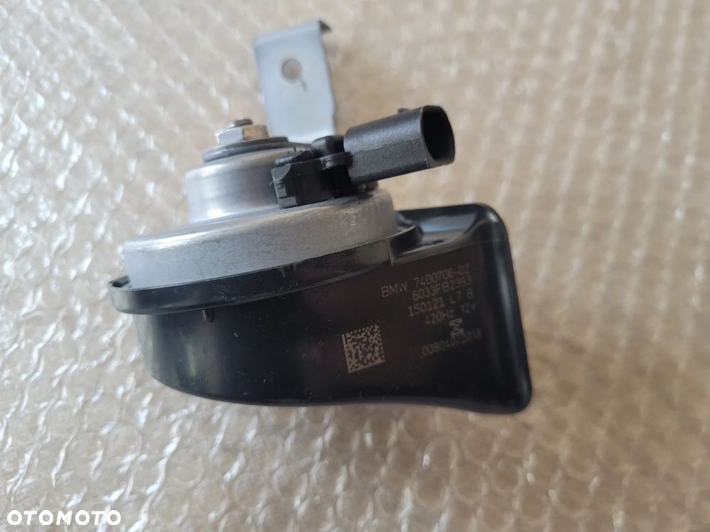 Sygnał Dźwiękowy Klakson BMW F30 F31 F32 F36 F83 61337400706 Nowy - 4