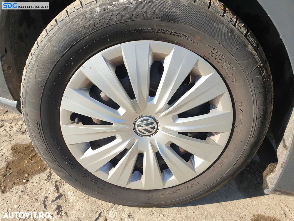 Set 4 Jante Roti Tabla Anvelope Vara Dot 2019 195 65 15 R15 5x112 Volkswagen Golf 5 2004 - 2008 Cod jt15cavvsdgb1 - 8