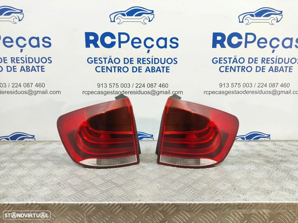 Farolim Farolins Traseiros Trás Originais Esquerdo Direito BMW X1 E84 LCI 2012 a 2015
