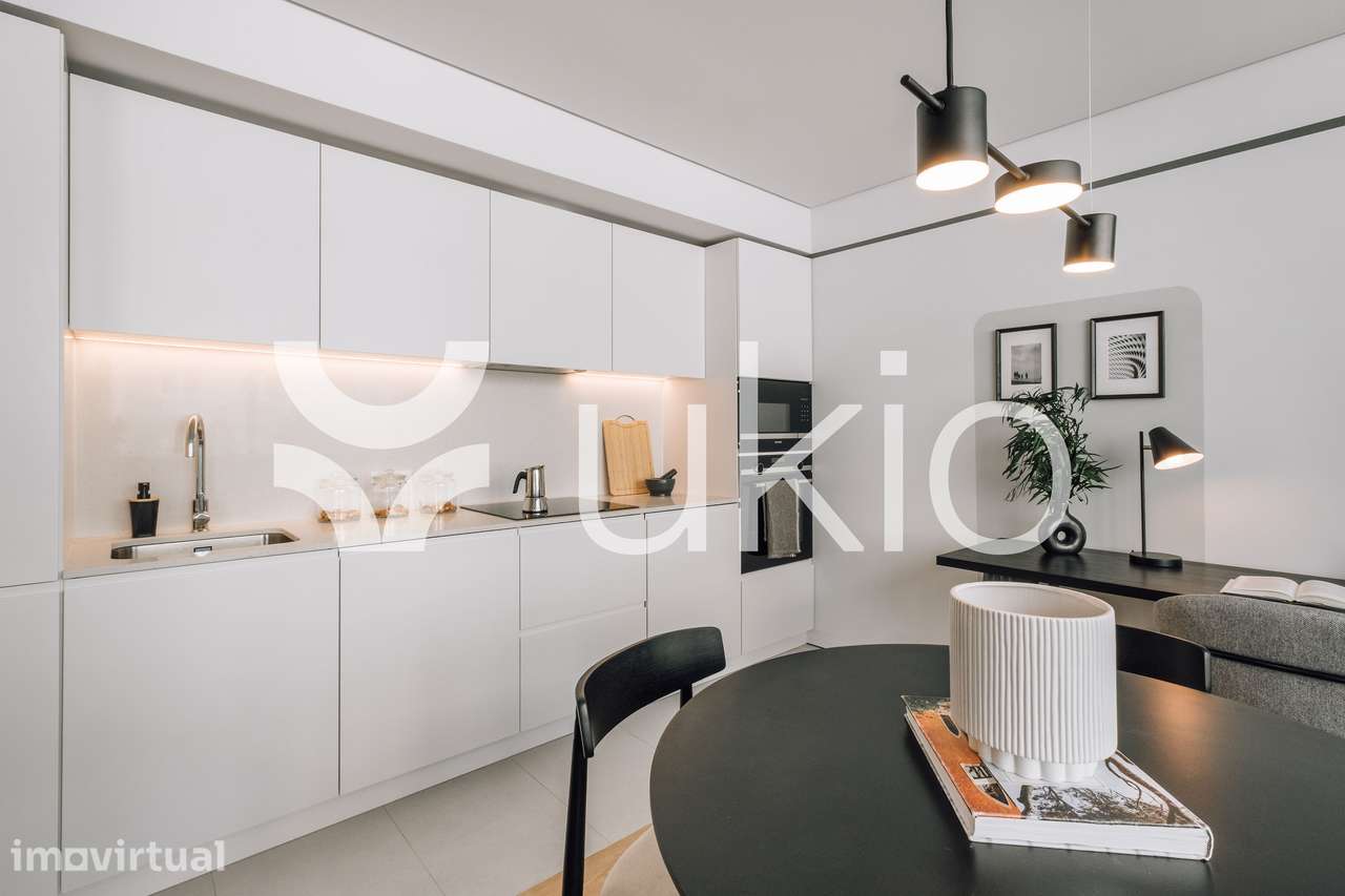 Apartamento T2 com ginásio e piscina em Amoreiras - Grande imagem: 3/22