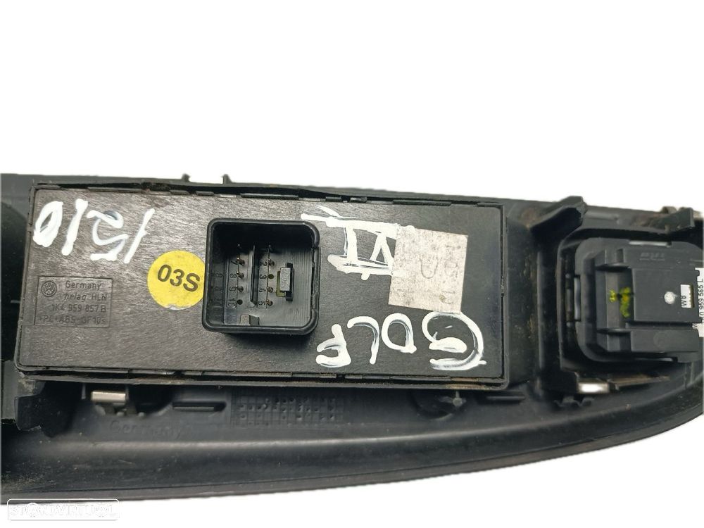 Botão / Botões / Comutador Vidro Esq Volkswagen Golf Vi (5K1) - 3