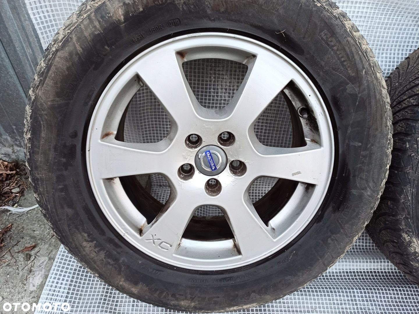 VOLVO XC60 FORD KOŁA FELGI ORYGINALNE 235/65R17 5x108 ET55 7.5Jx17 30671480 - 2