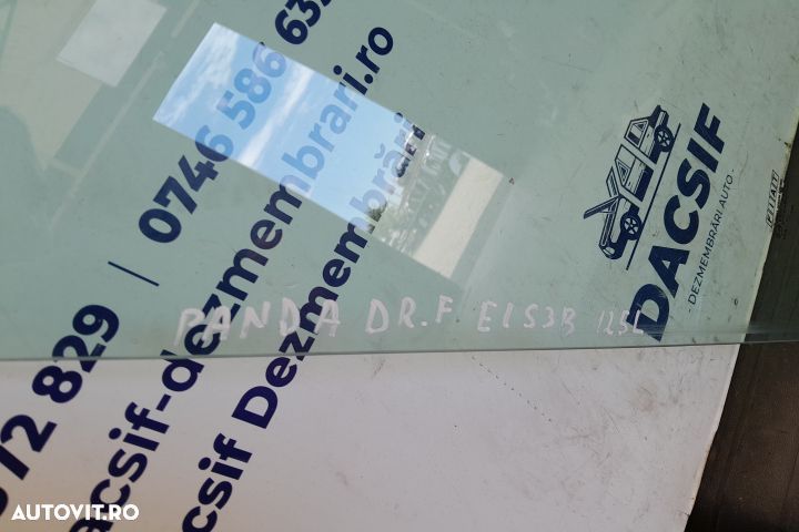 Geam usa fata dreapta 43R-00351 43R-00351 Fiat Panda 2 [2003 - 2011] - 2