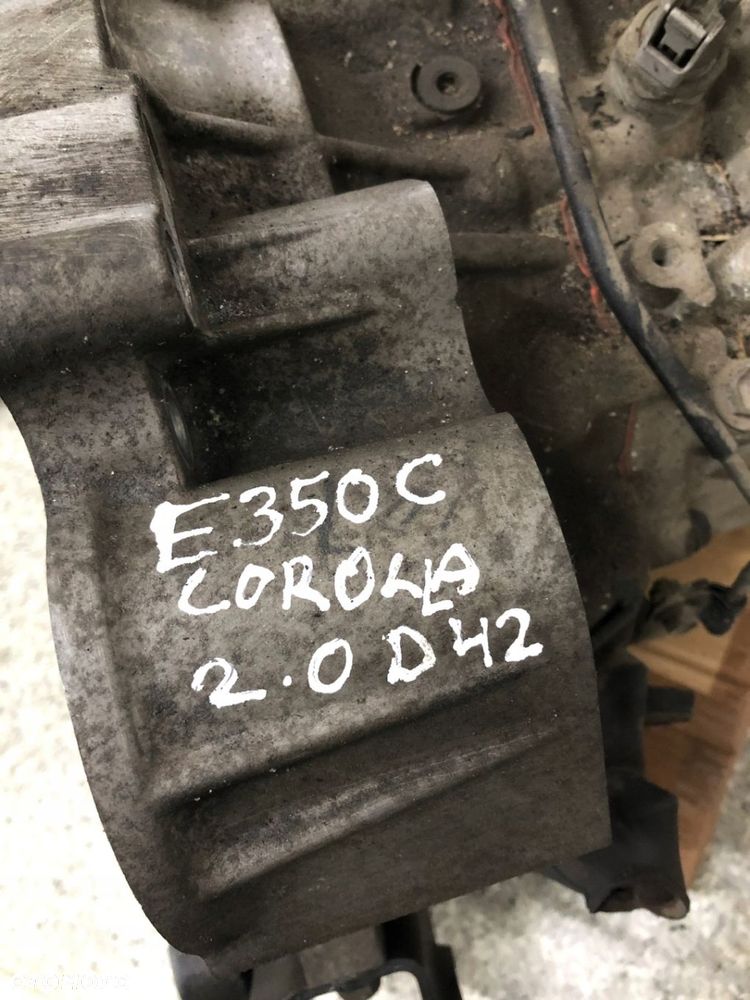 SKRZYNIA BIEGÓW TOYOTA COROLLA 2.0 D4D E350C - 2