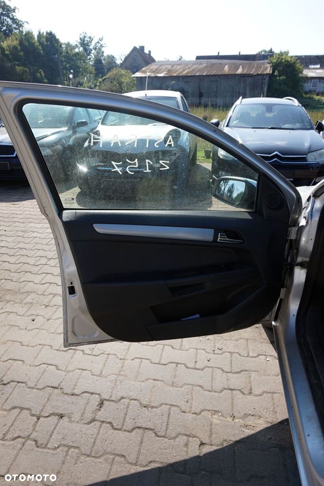 DRZWI PRZEDNIE LEWE ASTRA III H KOMBI Z157  SREBRNY OPEL 2004-2006 - 8