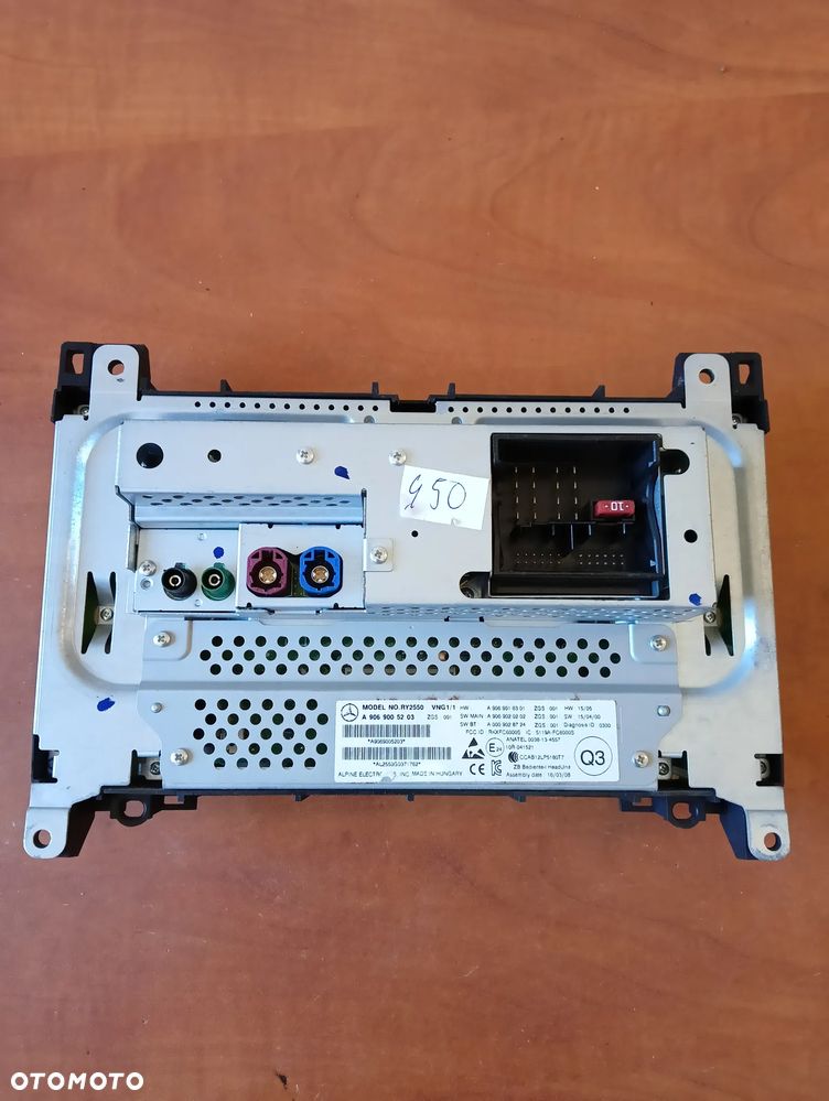 RADIO NAWIGACJA A9069005203 MERCEDES SPRINTER W906 LIFT - 2