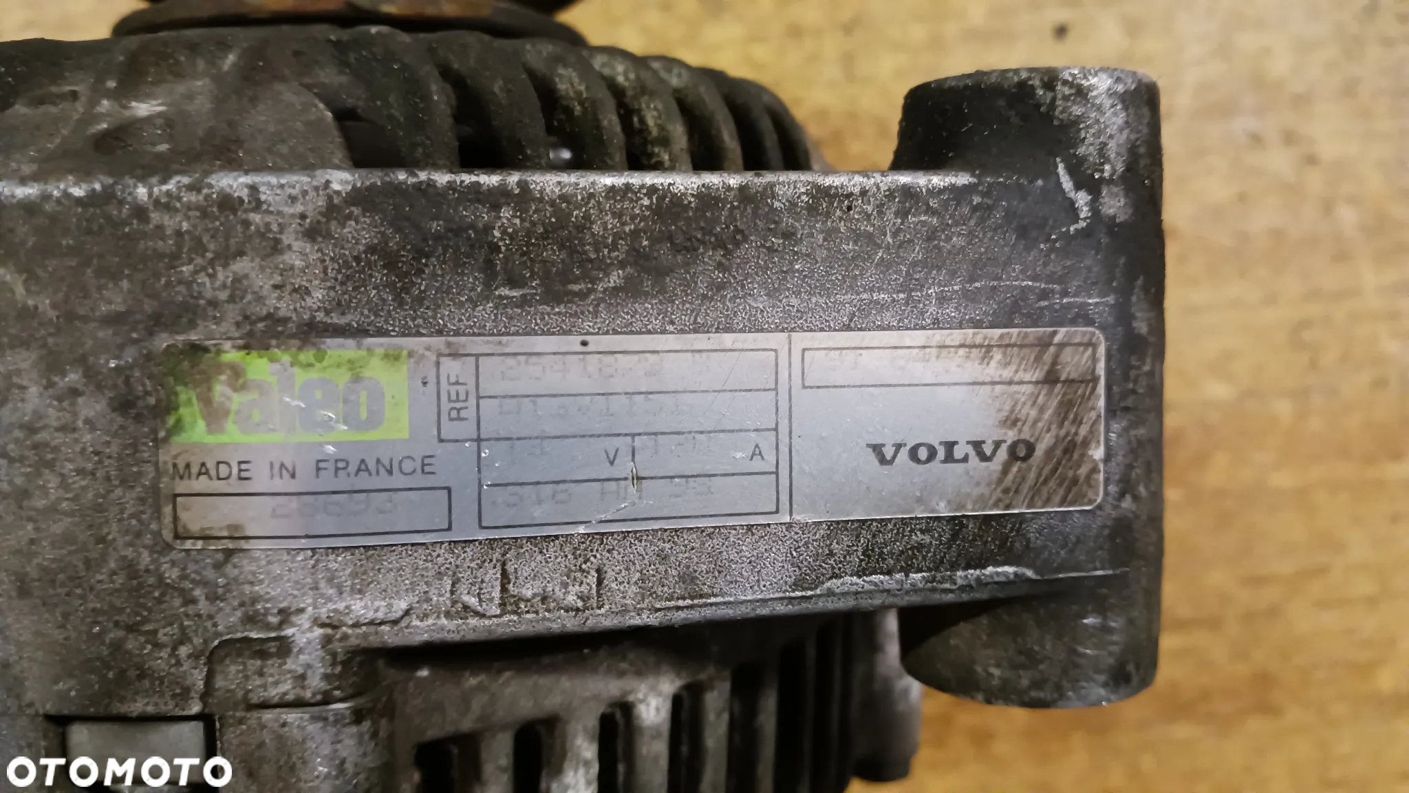 Alternator Volvo V40 I Lift FL S40 S60 2.0T Valeo GWARANCJA - 4