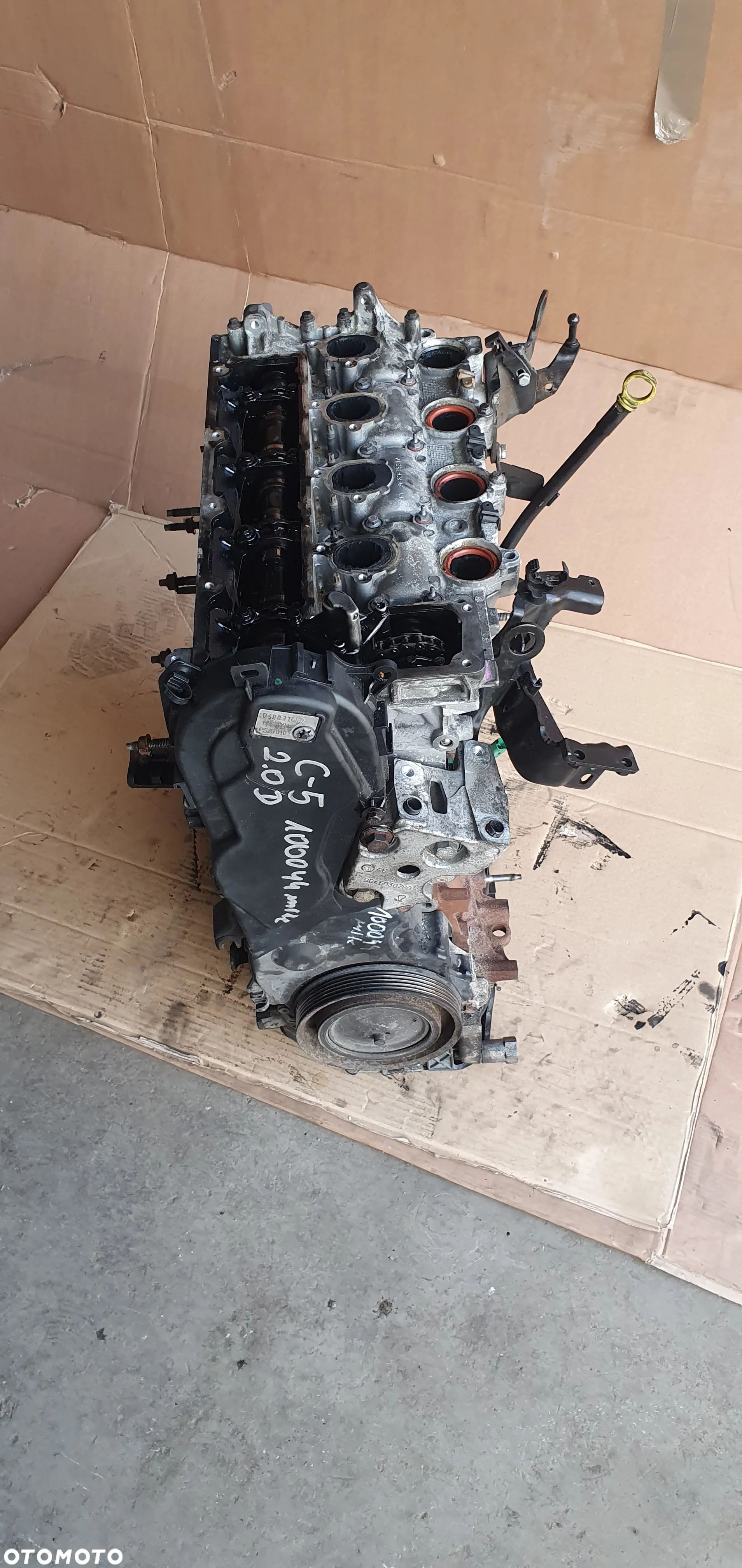 Silnik słupek blok Citroen C5 III 2.0 HDI RH01 - 1
