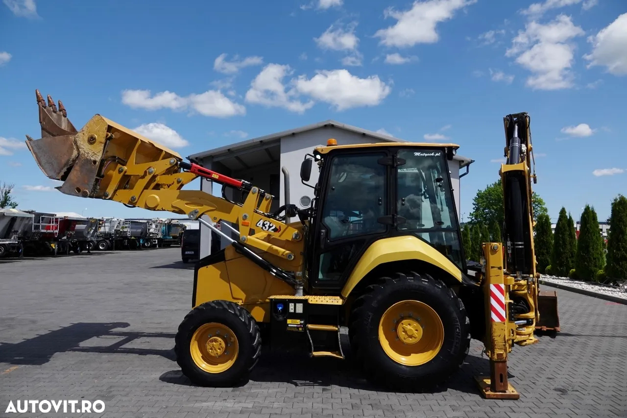 Cat 432 F / BULDOEXCAVATOR / 2020 / JOSTICK / 1.700 LUNI / SET CUPĂ - 4