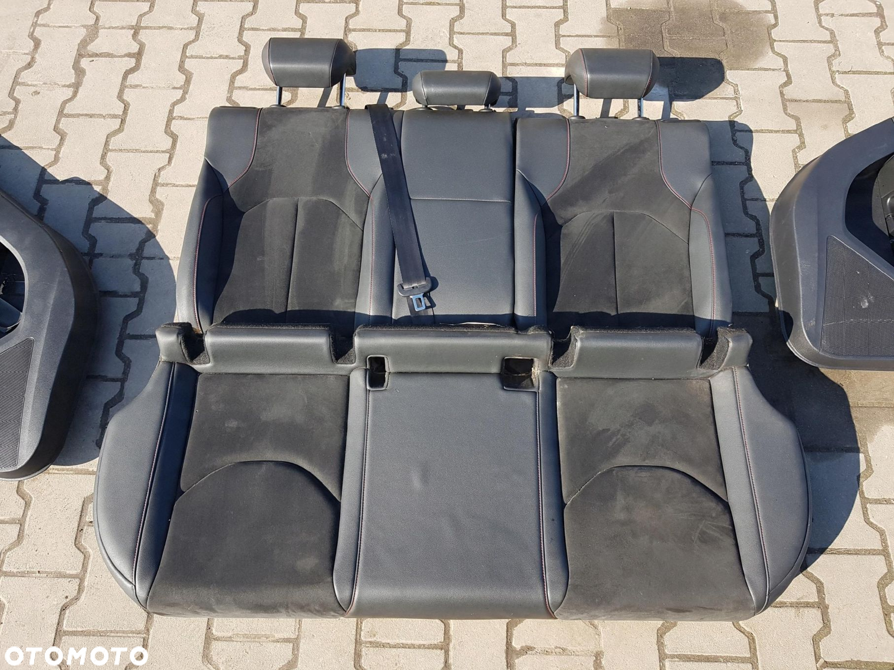 SEAT LEON III 3 12r- FR HB FOTELE SKÓRZANAE ALCANTARA KANAPA BOCZKI 5D - 5