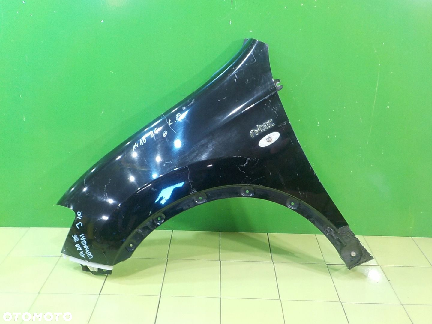 NISSAN QASHQAI I J10 LIFT 1.6 B 10r 5D blotnik lewy przod - 3