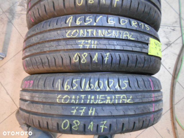 Opony 165/60R15 continental conti eco contact 5 7 mm lato komplet - 2