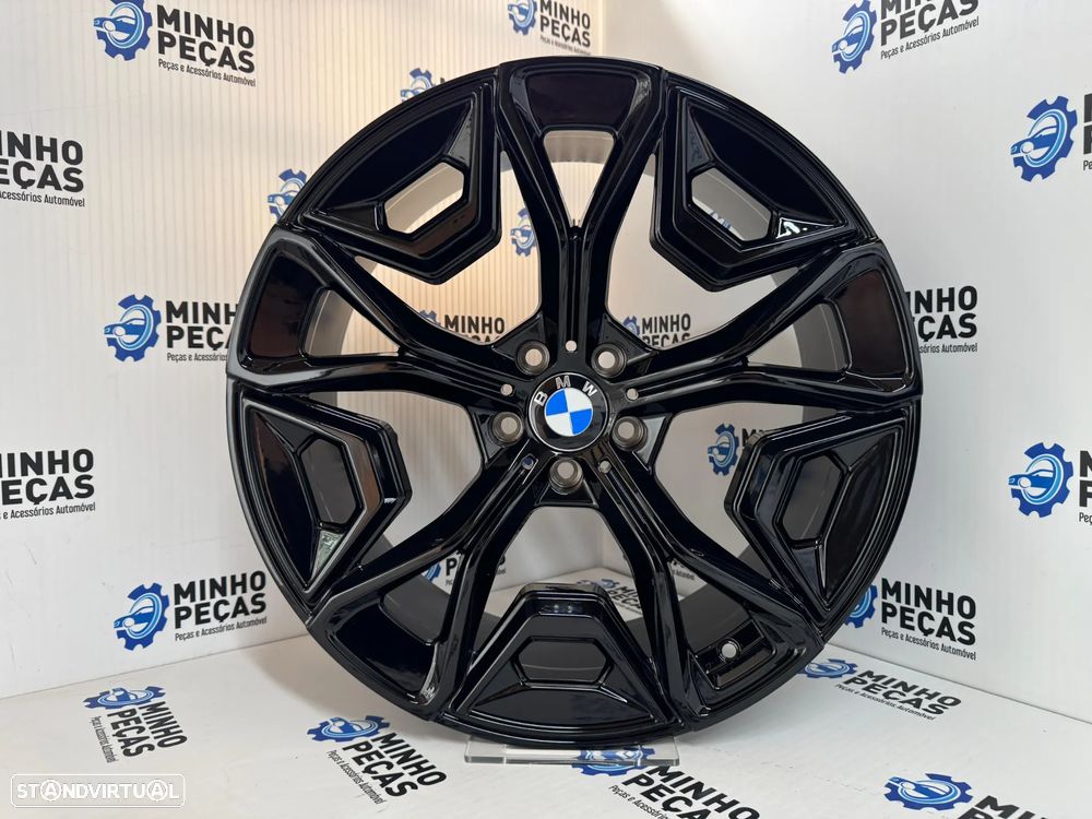 Jantes BMW New X5 (G05) em 20 Preto Brilho - 8