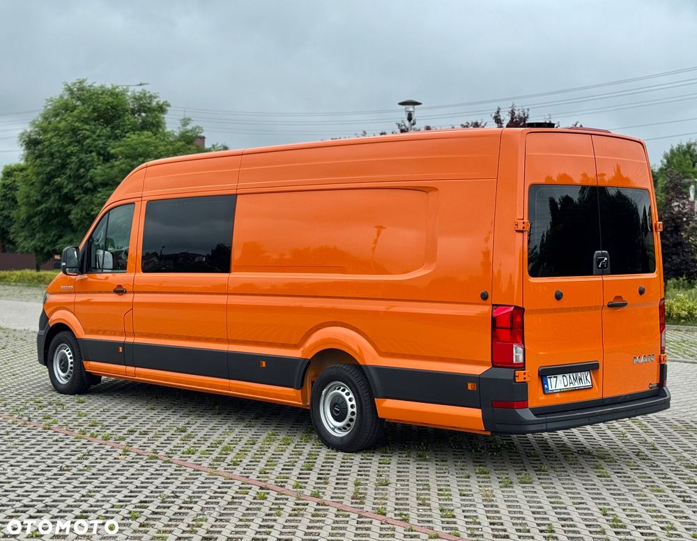 MAN TGE 3.180‼️2025‼️9-Osobowy‼️EXTRA LONG‼️L5H3 Niski przebieg 4.990km NA GWARANCJI Salon Polska WEBASTO NAVI Brygadowy Przewóz Osób Niepełnosprawnych NOWY - 9