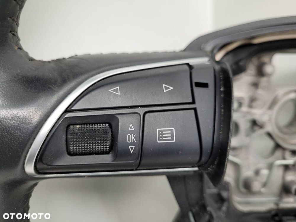 KIEROWNICA MULTIFUNKCYJNA SKÓRA CZARNA AUDI A6 C7 - 5