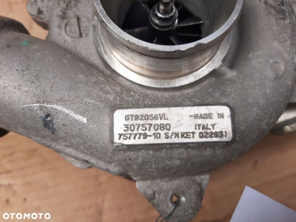 turbosprężarka 30757080 volvo s60 s80 v70 xc90 2.4 - 3