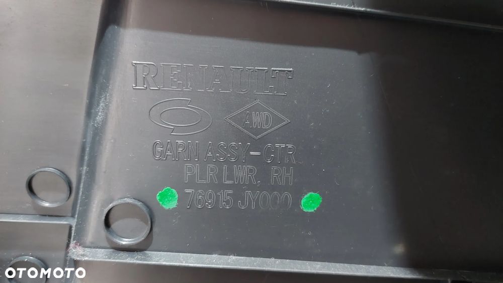 SŁUPEK PLASTIK OSŁONA SŁUPKA PRAWEGO RENAULT KOLEOS R2008 NR 76915JY000 - 2