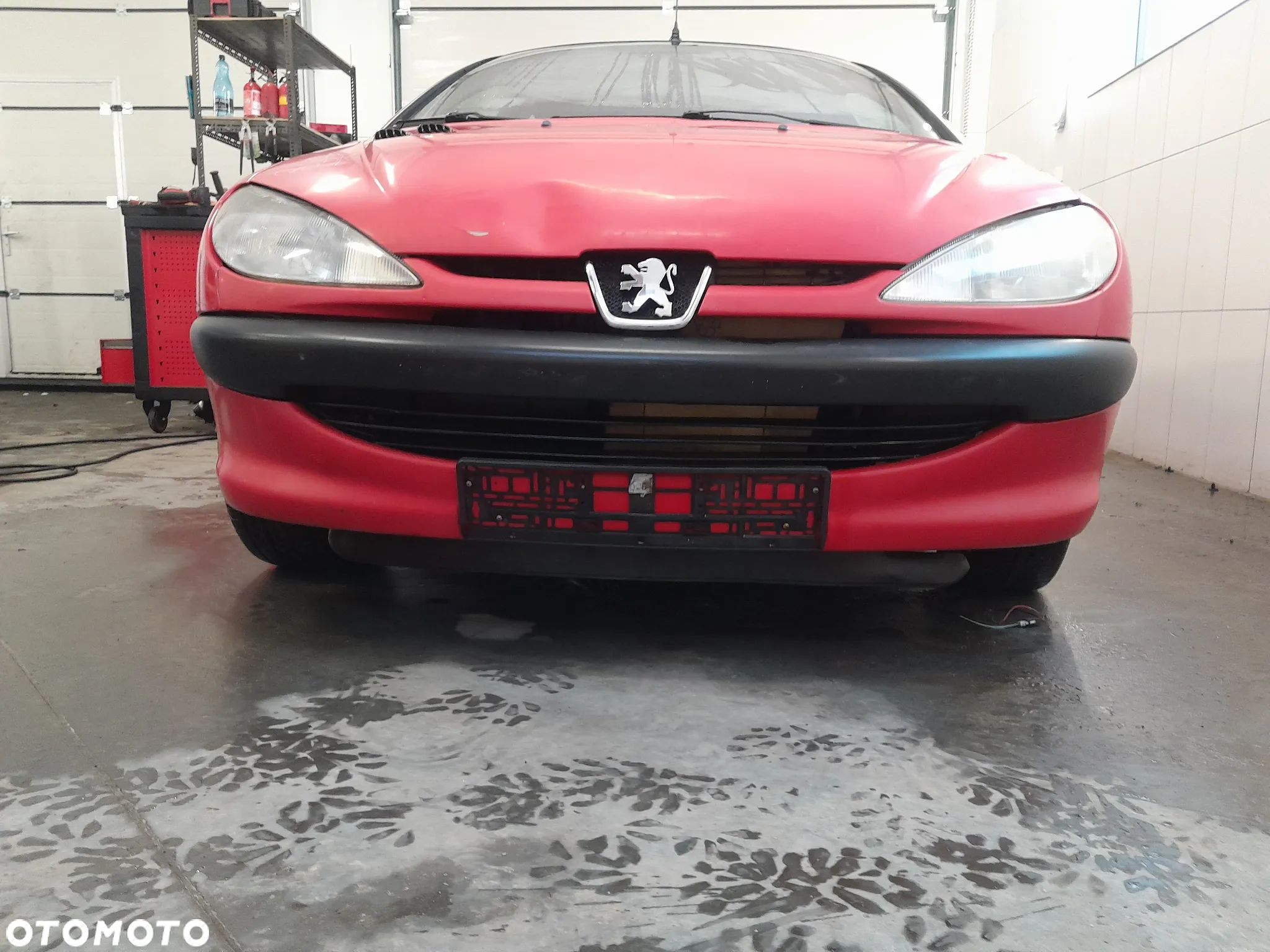 PEUGEOT 206 ZDERZAK PRZEDNI PRZÓD KOLOR: EKBB - 1