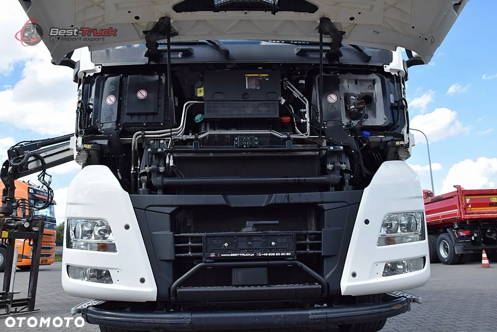 MAN TGX 26.460 // 6X2 // HDS FASSI F195AS22 // 6XPODUSZKA // OŚ SKRĘTNA // RETARDER - 26