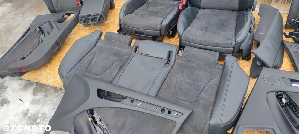 FOTEL FOTELE AUDI A4 B8 S LINE SKÓRA + MATERIAŁ ! - 6