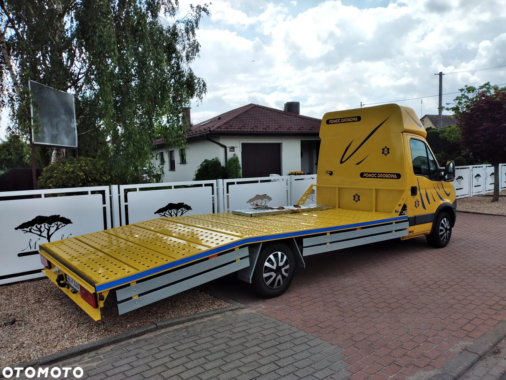 Iveco Daily 1999-2014r kabina kompletna wewnątrz oraz zewnątrz europejska żółta pomoc drogowa 9300zł oraz rama DMC 3,5t 159000km zarejestr w PL 4200zł - 2