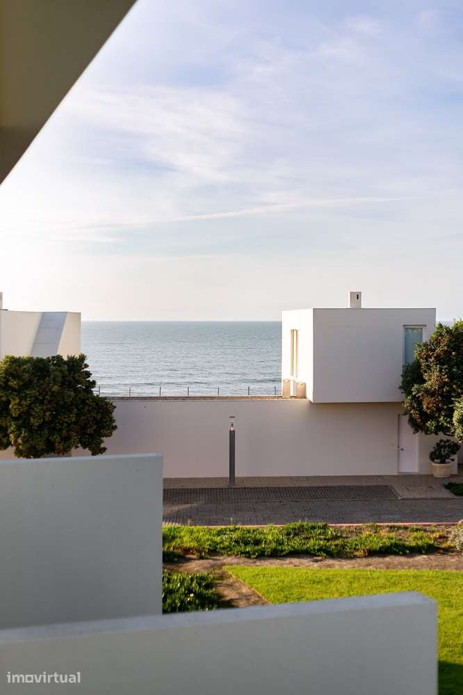 Moradia T3, vista mar, condomínio fechado, 2 min da praia, Santa Cruz - Grande imagem: 5/5