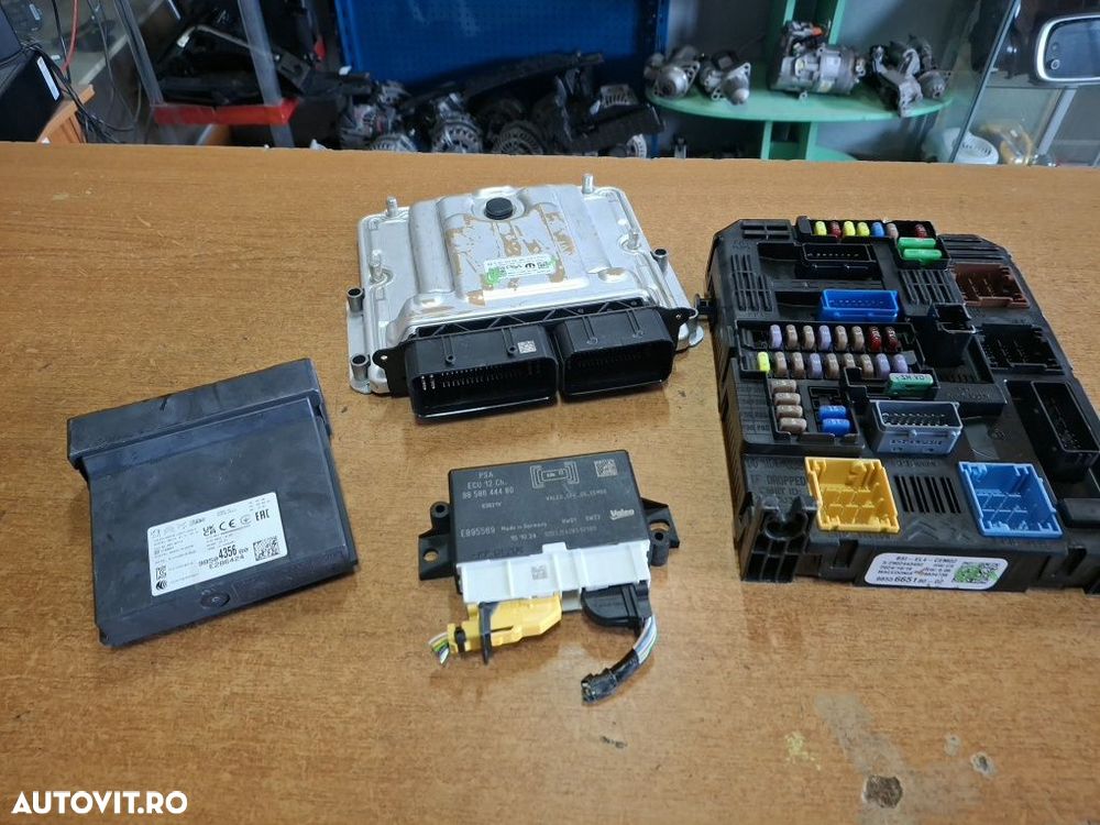 Modul Faruri Parcare Bsi Calculator Motor Opel Citroen Peugeot Fiat - 2