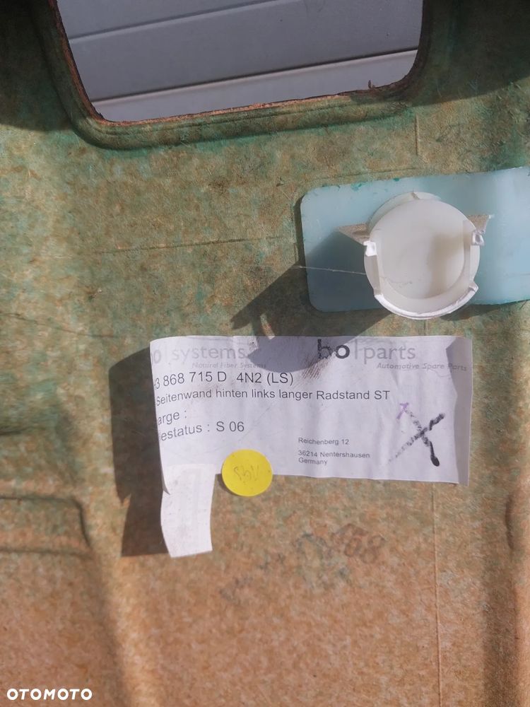Boczki tapicerki tył vw t5 t6 wersja długa - 9