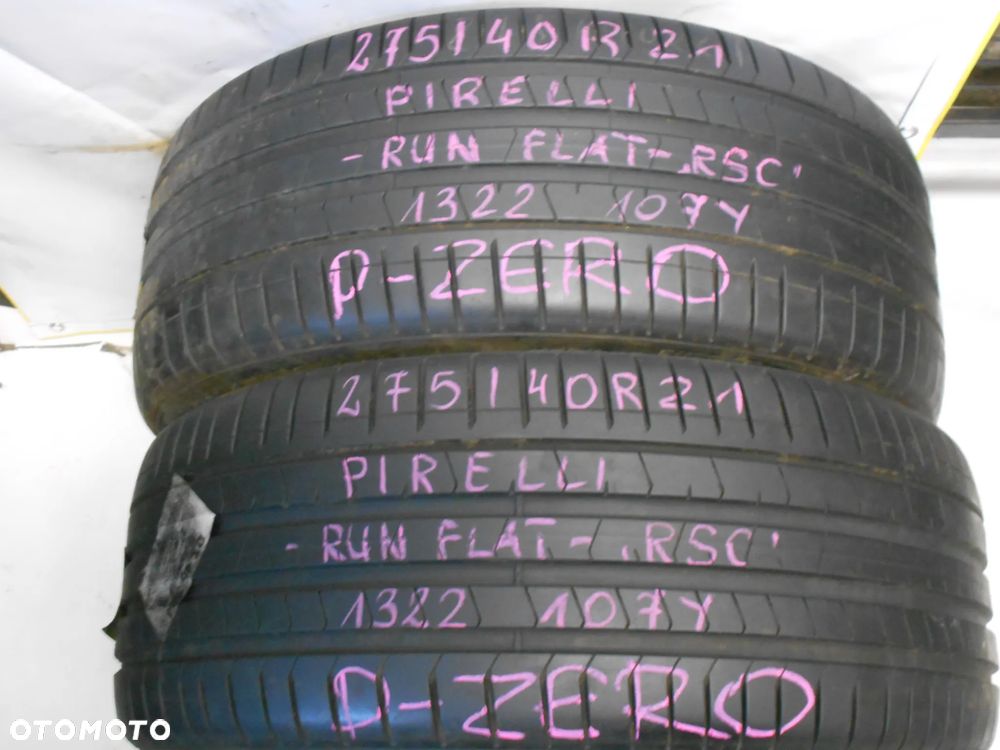 OPONY 275/40R21 PIRELLI PZERO RSC DOT 1322 7MM