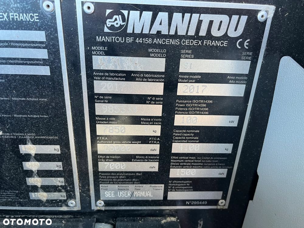 Manitou MLT 741-140 V+ Elite - 15