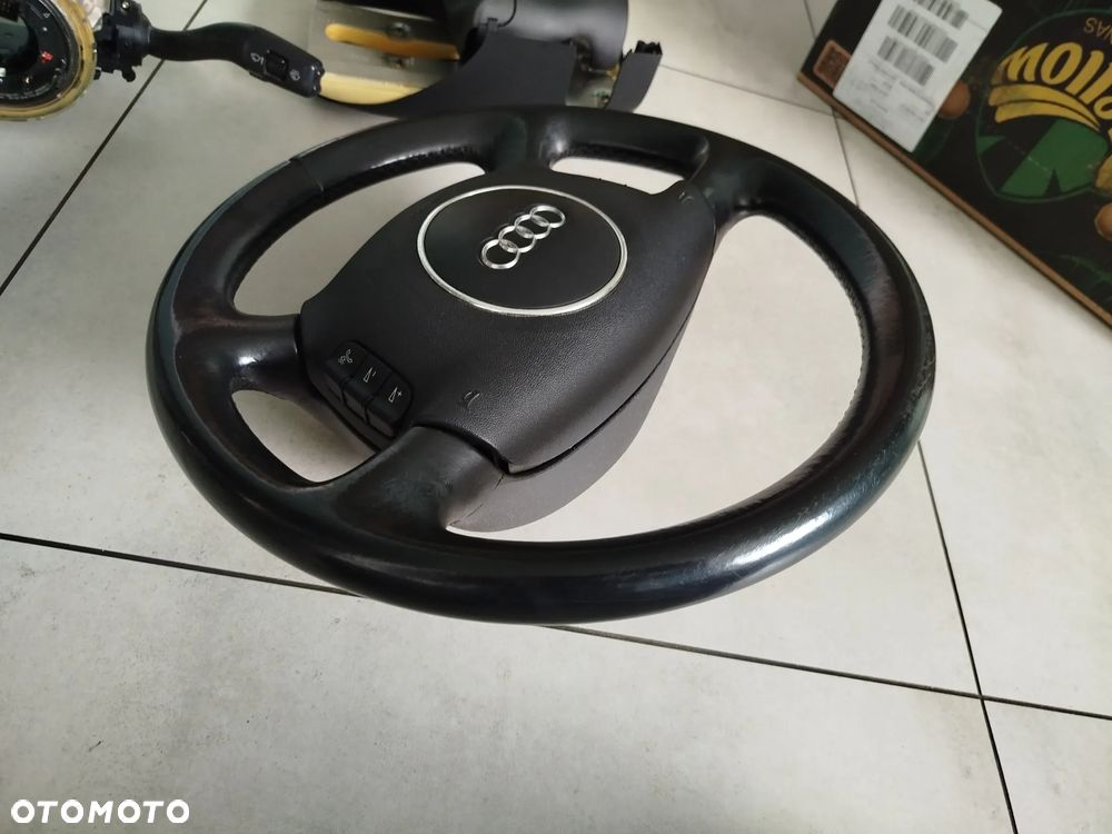 Audi A4 B6 kierownica wielofunkcyjna manetka tempomat - 4