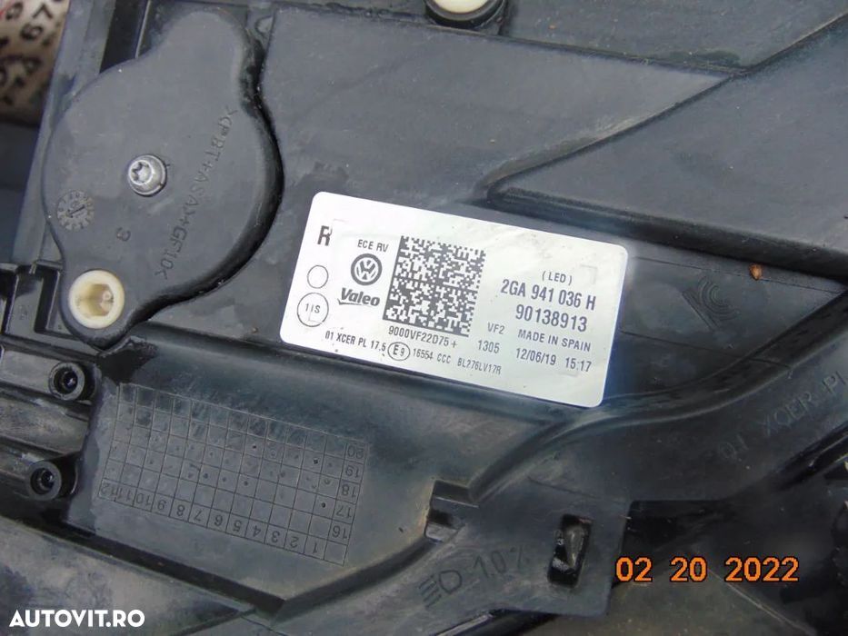 Far VW T-Roc Full Led Faruri stanga dreapta complete - 4