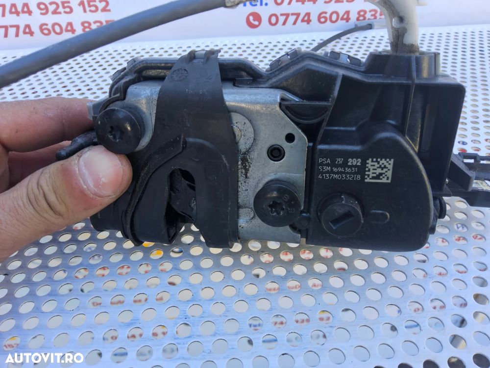 Broască usa Peugeot 3008 an 2016-2024 Broască usa fata spate stânga dreapta Peugeot 3008 II - 12