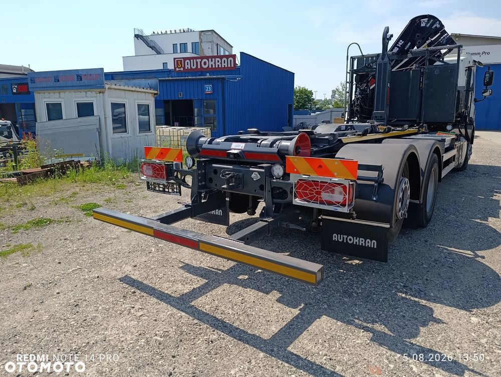 DAF żuraw HIAB hakowiec MULTILIFT - 18