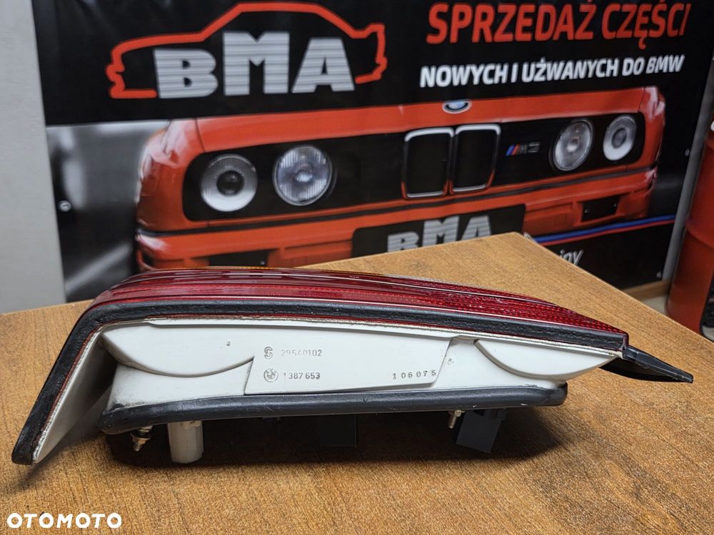BMW E36 Coupe Lampa Tył Tylna Lewa Oryginał Ładny Stan Kompletna z Żarówkami Oryginał BMW - 6