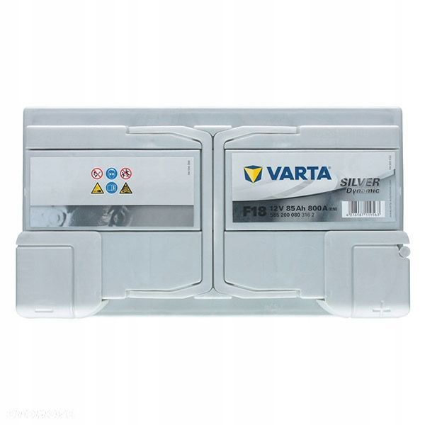 Akumulator Varta F18 12V 85Ah Silver Dynamic P - 19 kg - 4