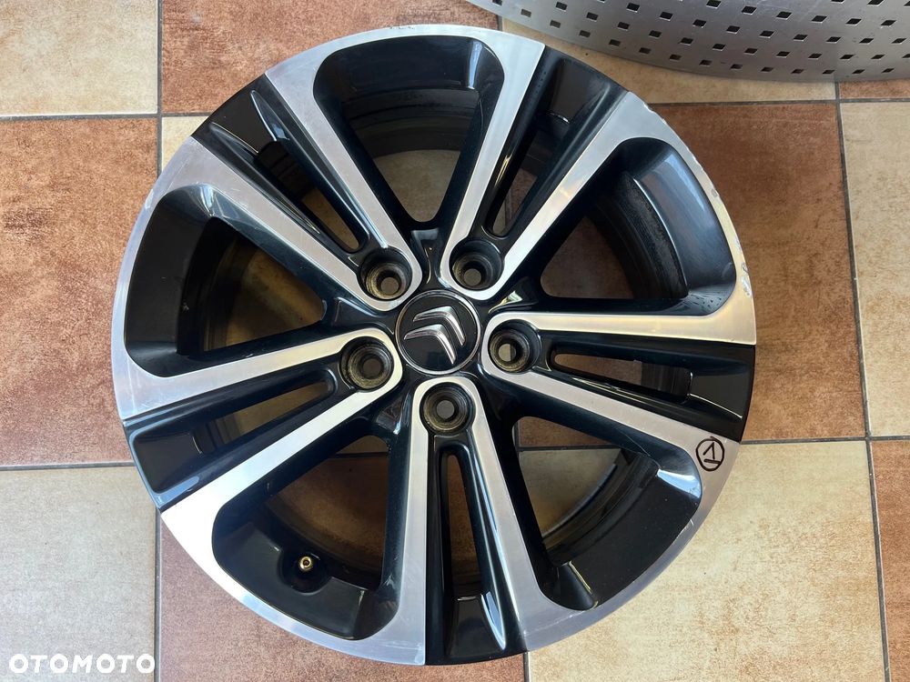 FELGA ALU ALUMINIOWA 16" 6.5 JX16 ET47 5X108 CITROEN C4 BERLINGO 9816966277 - 2