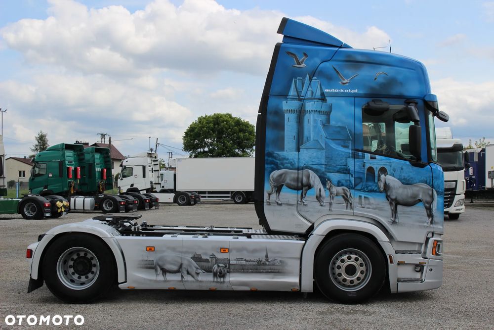 Scania R500 /AEROGRAF /LED /STANDARD/ PRZÓD + TYŁ PODUSZKI /RETARDER /**SERWIS**/ SUPER STAN/ - 17