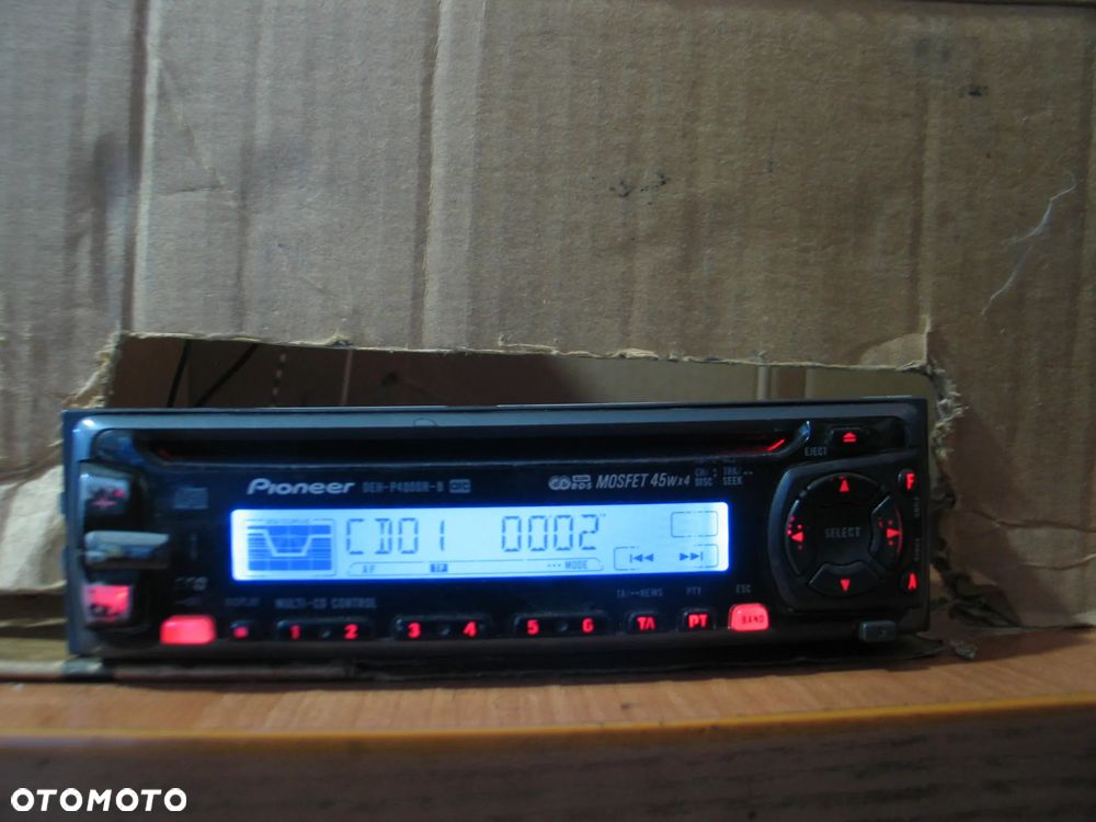 radio radioodtwarzacz Pioneer DEH-P4000R-B - 8