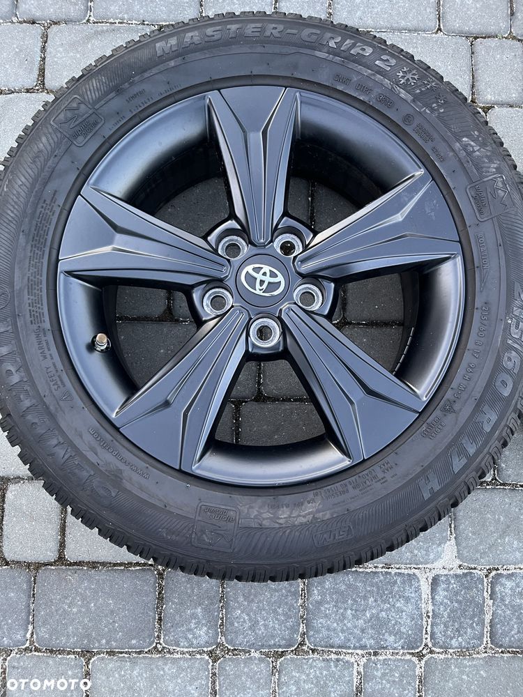 Alufelgi 5x114,3 17 cali Toyota Auris Avensis Corolla opony 205/55/16 - 1