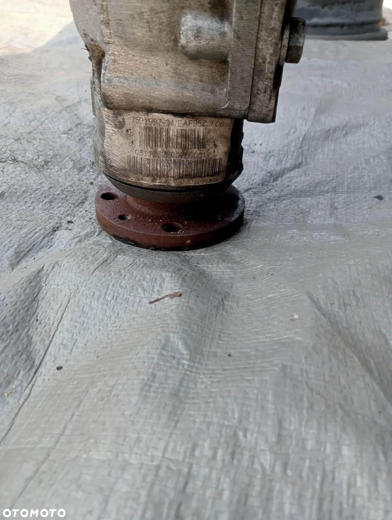 BMW F25  F26 X4 DYFER MOST PRZÓD  7591997 3.08 - 3