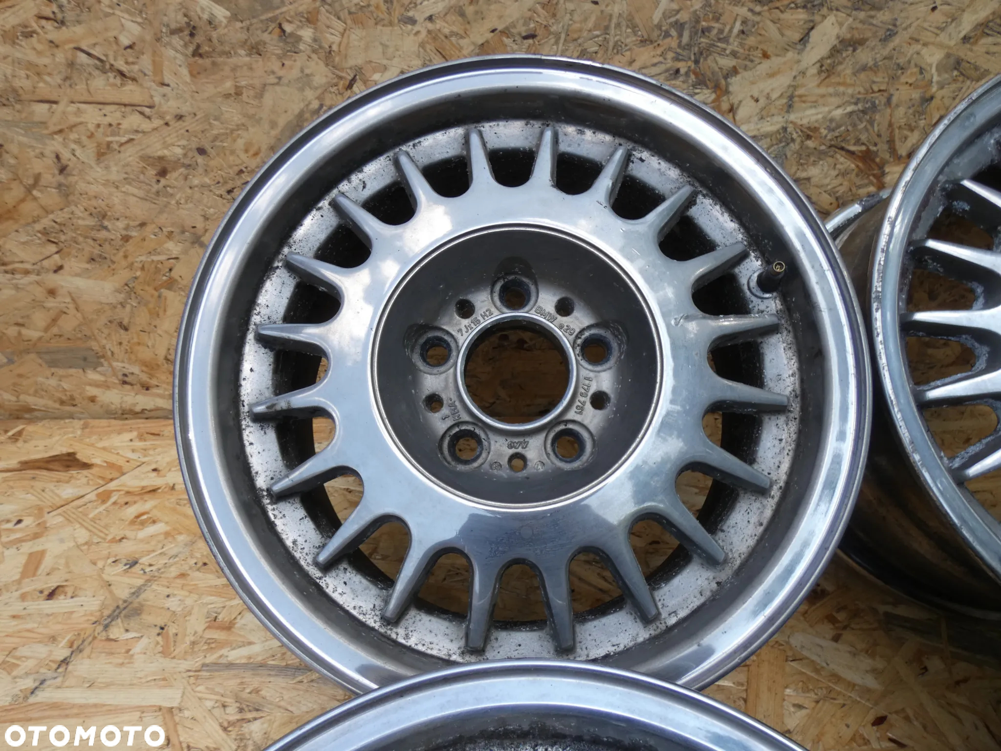 BMW E24 E23 FELGI FELGA 15  STYLING 2 DO RENOWACJI - 7