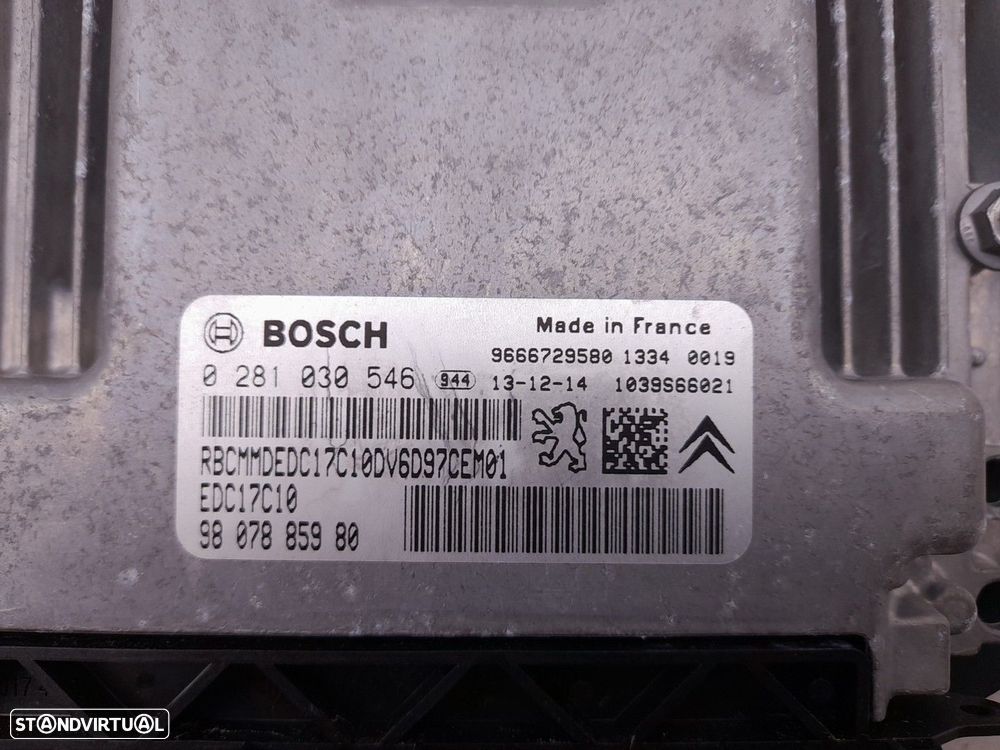 Centralina motor / ECU CITROËN Berlingo (B9) - 4